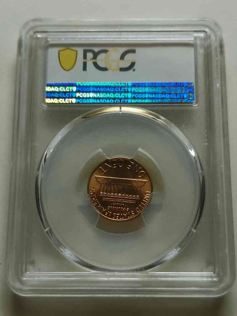 1975 PCGS MS66 RD LINCOLN PENNY