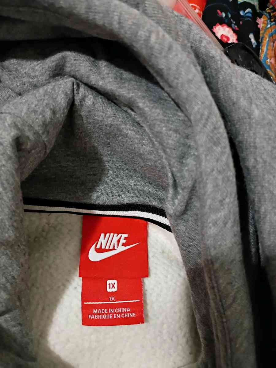 Sudadera con capucha Nike W NSW RALLY HOODIE METALIC