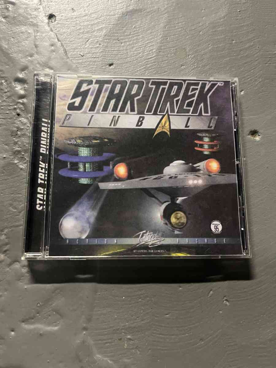 Star Trek Pinball PC Game 1998 CD ROM Windows 95 Vintage Com