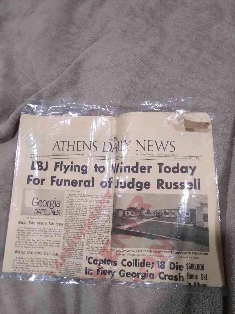 LBJ Newspaper