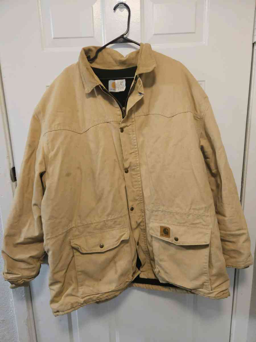 Vtg Carhartt Mens Chore Jacket