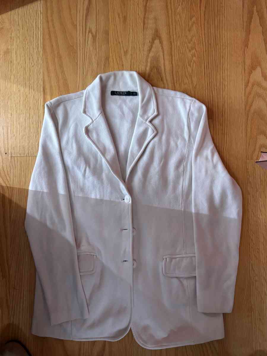 Lauren Ralph White Coat