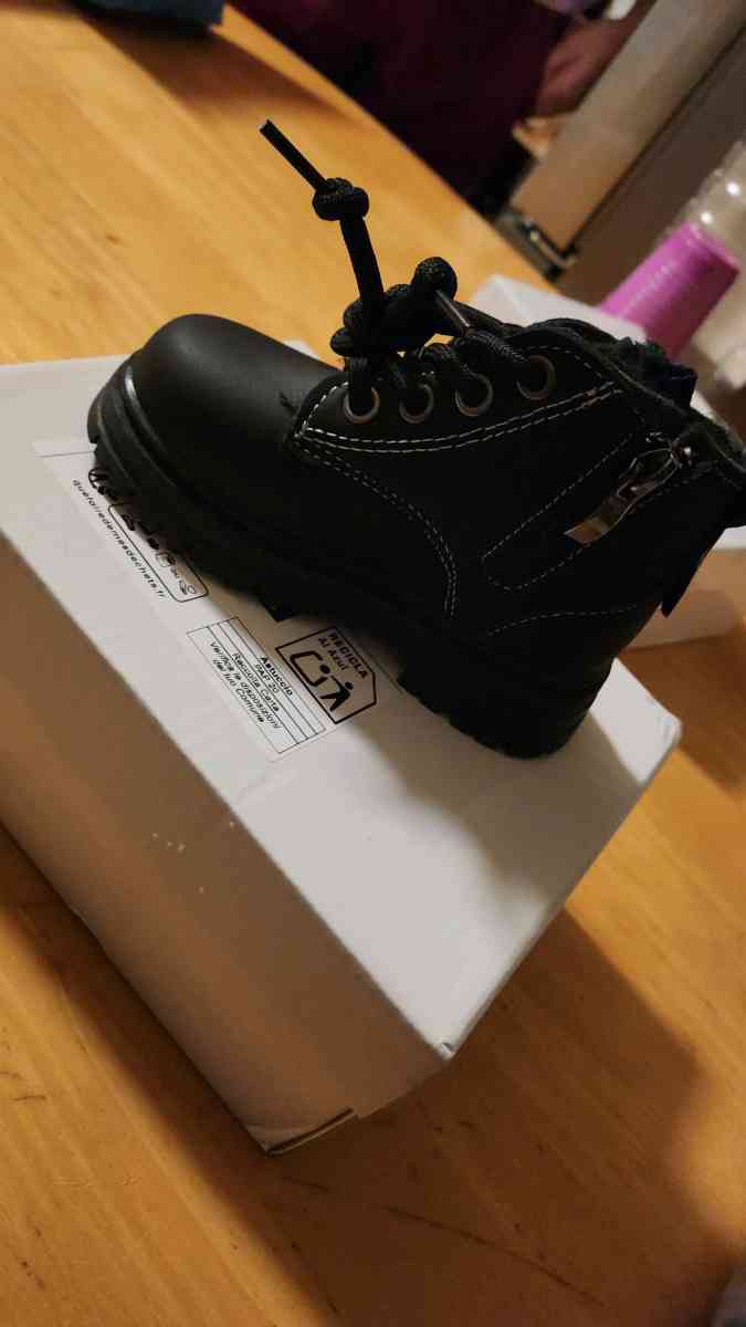 Toddler Black Boots