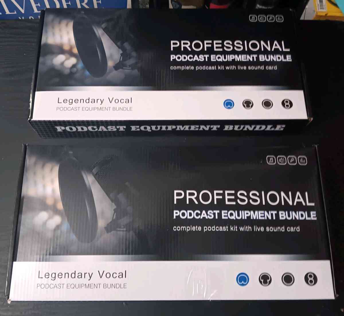 PROFESSIONAL PODCAST EQUIPMENT BUNDLE