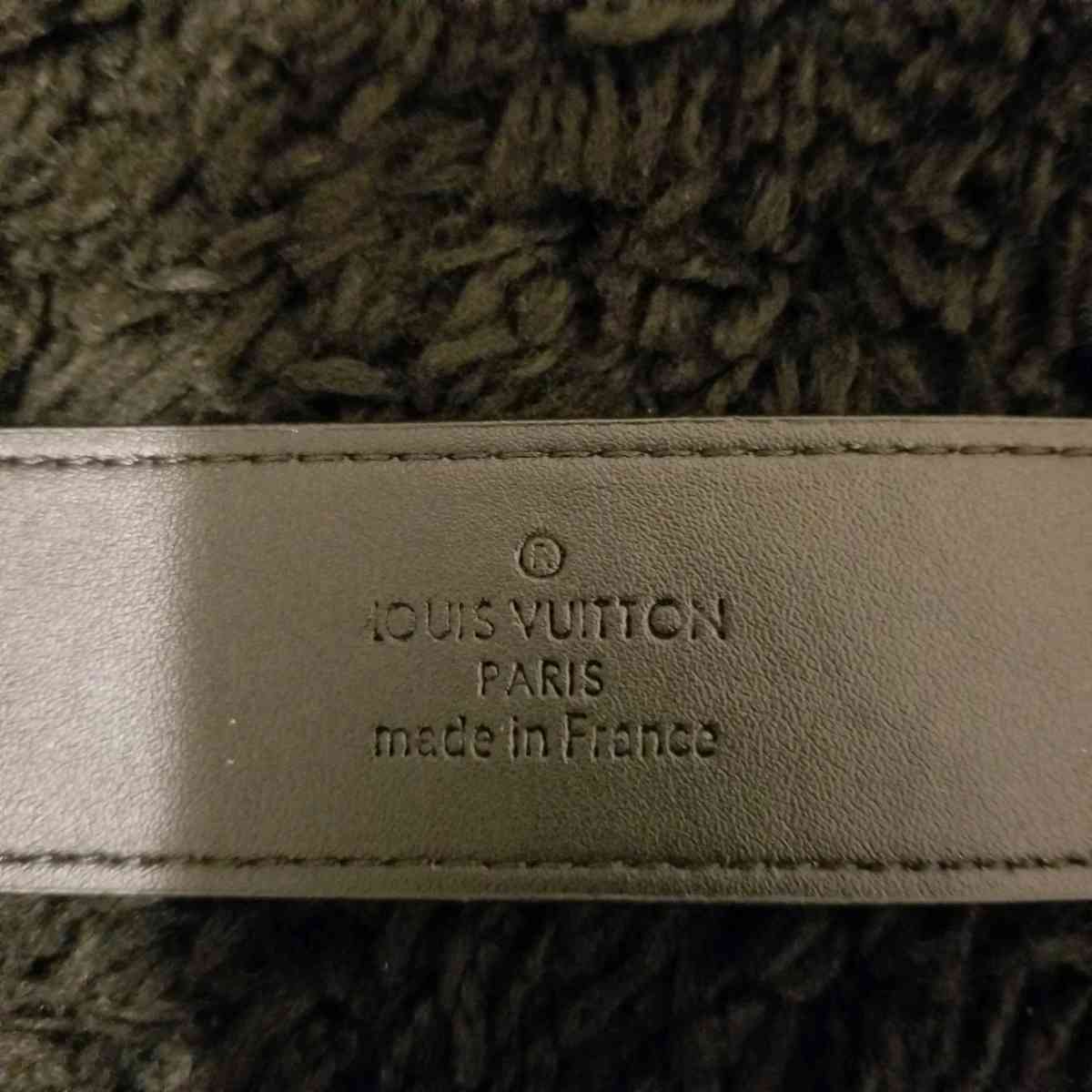 LV Designer Black Belt