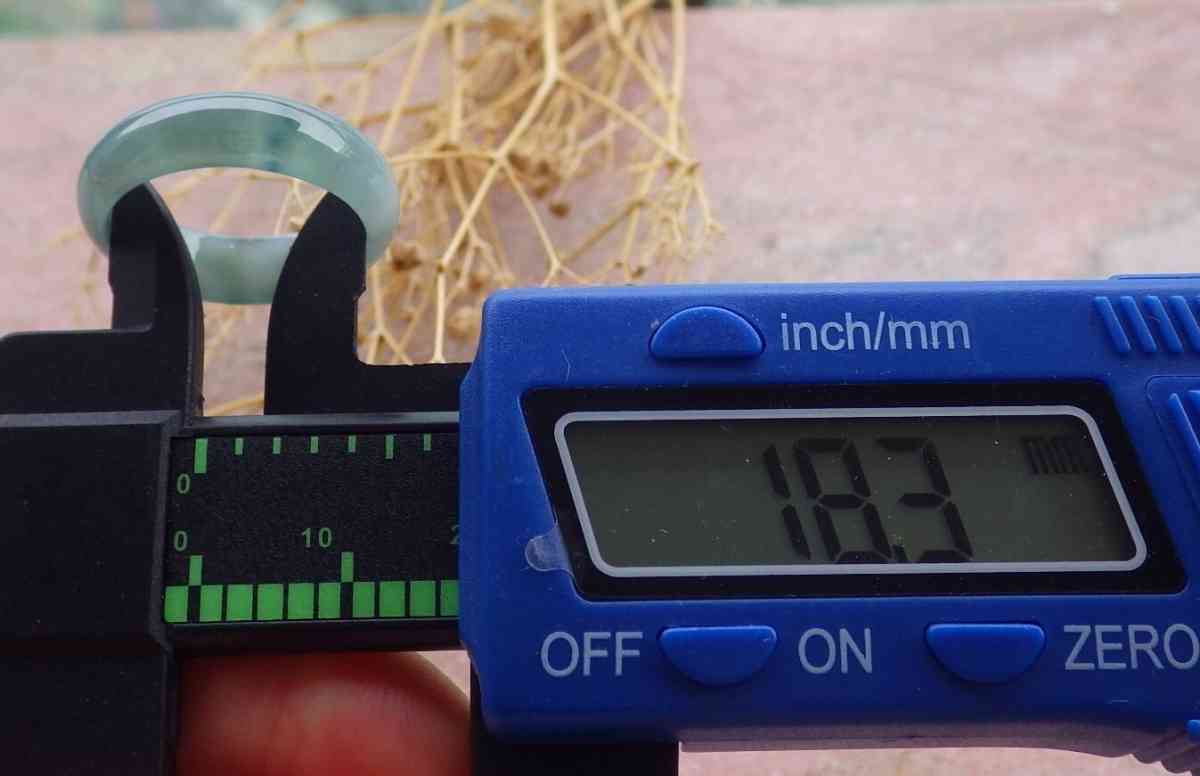 Certificate Jadeite Jade Icy Green blue Burma Circle Ring s