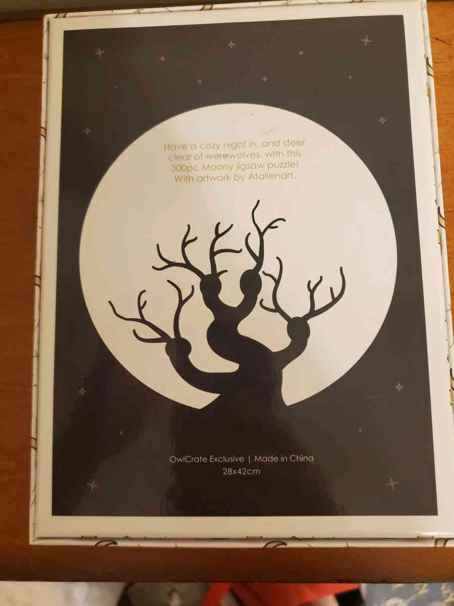 Bookish Owlcrate Exclusive Puzzle