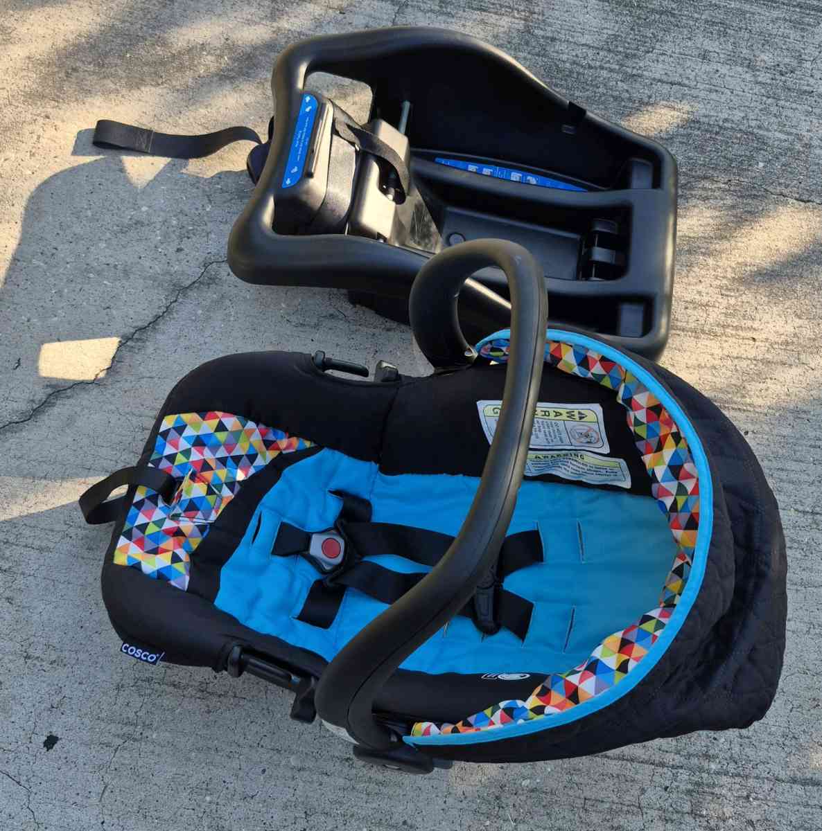 Cosco Light n Comfy DX LX Car Seat Blue