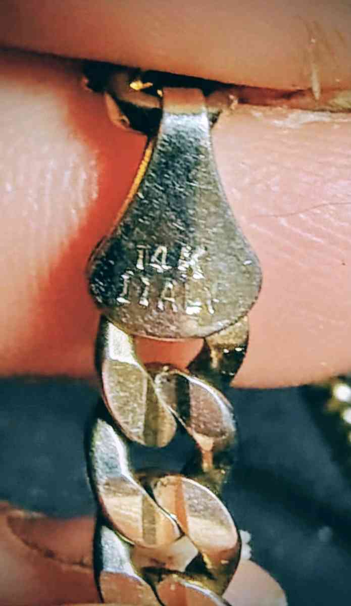 22in chain 14kt
