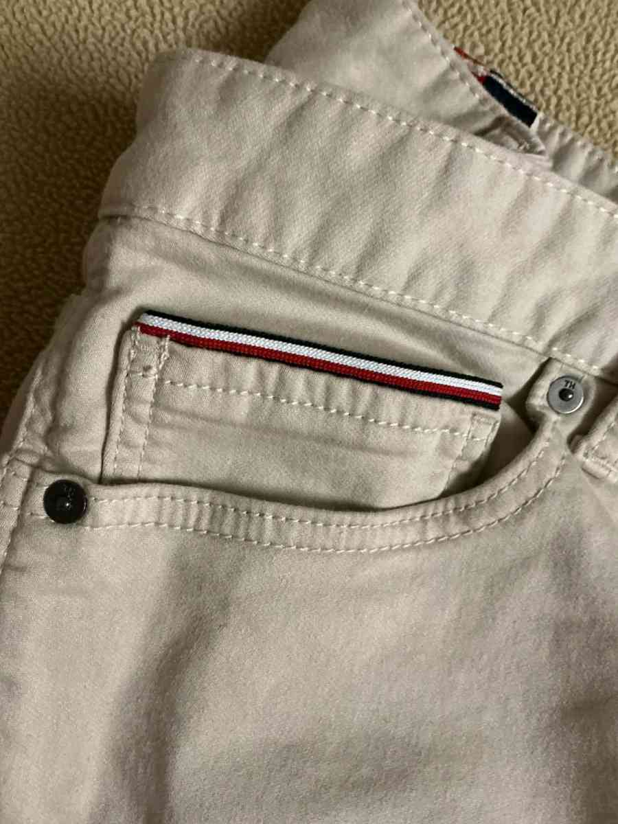 Mens white 36 30 Tommy Hilfiger Jeans Pants
