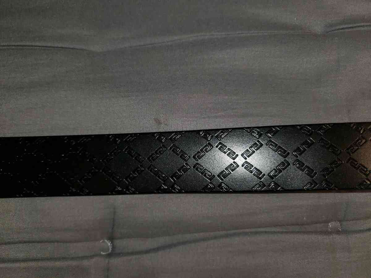 Tom Ford Black and Gold Belt