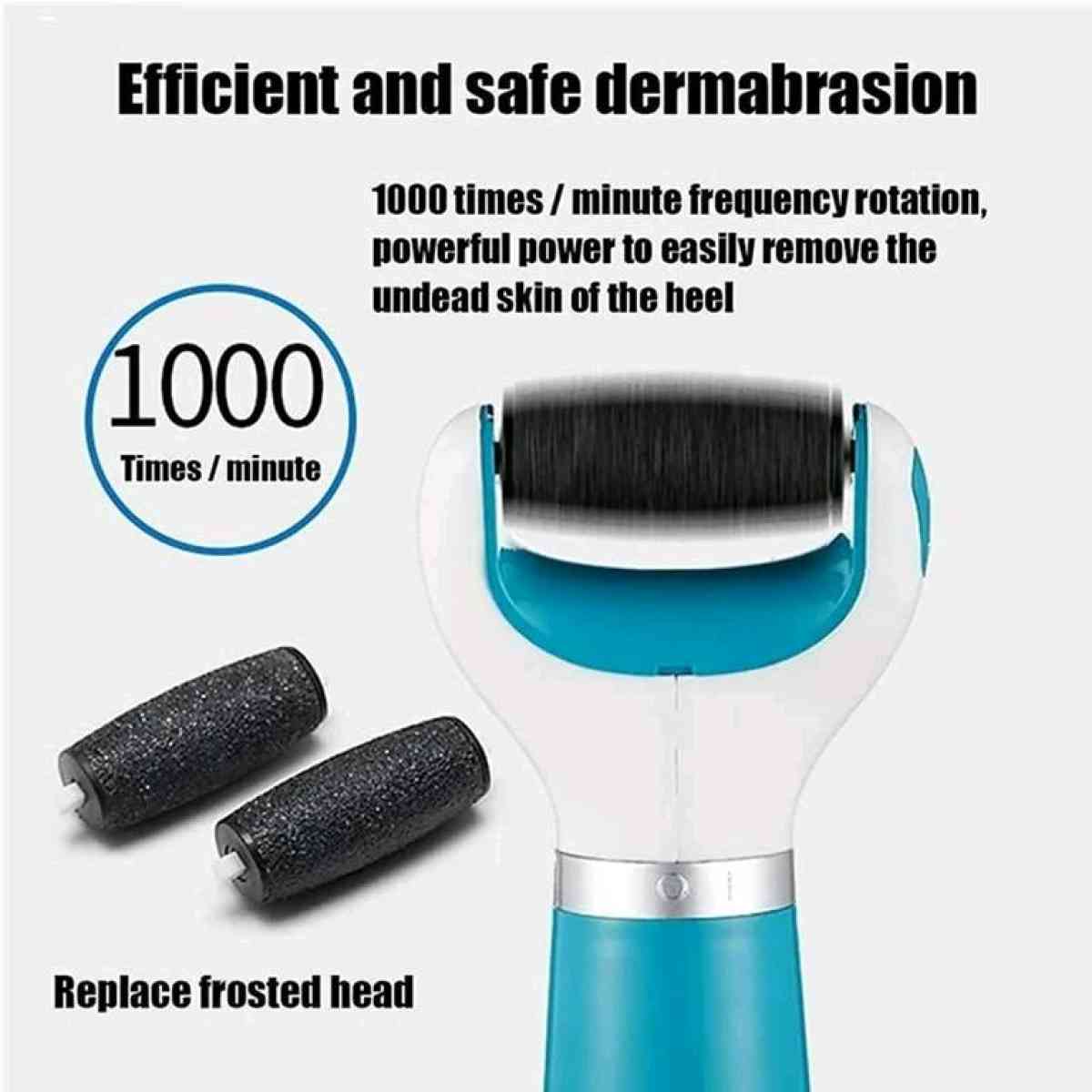 Electronic Foot File Roller Callus Remover USB Cable Include