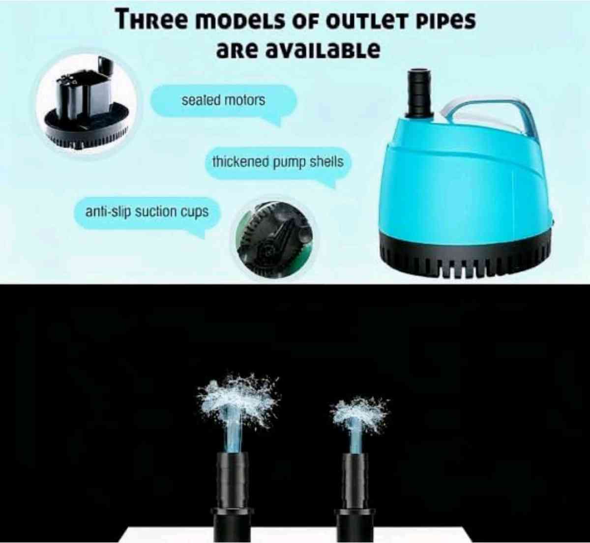 Bomba de agua sumergible