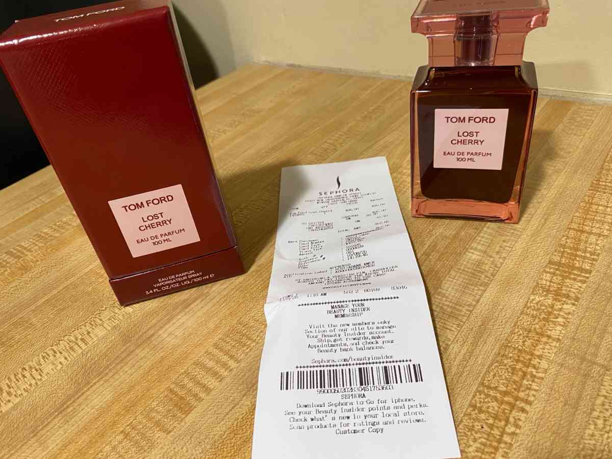 Tom Ford Lost Cherry Fragrance unused