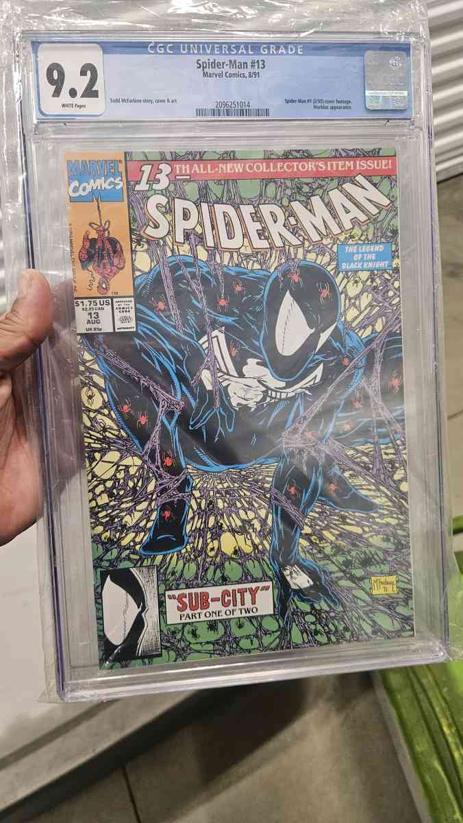 SpiderMan 13 1991 Morbius  MJ  1st app Keever