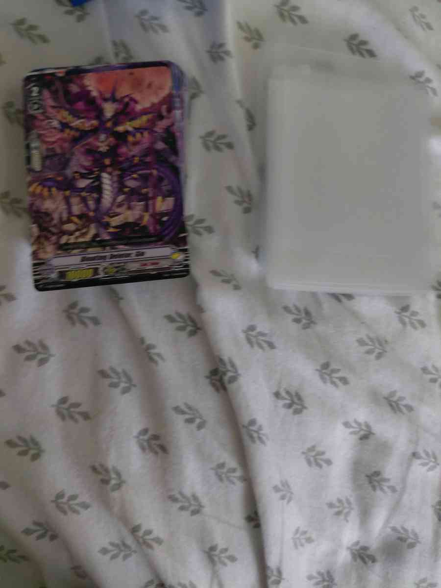 Vanguard Cards comes with the box