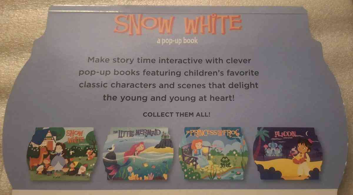 Snow White a pop up book
