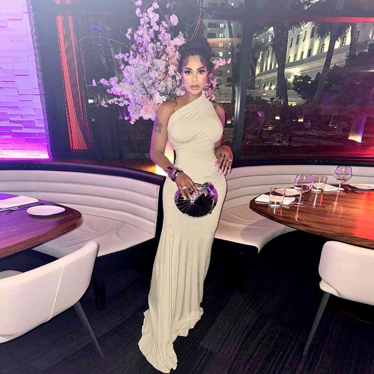 high waist woman Sexy Solid Dress size Small Medium Large