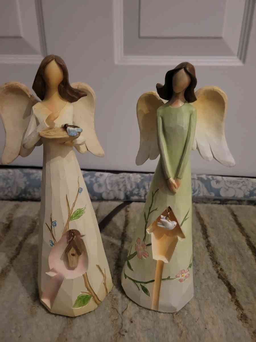 wooden Christmas angels