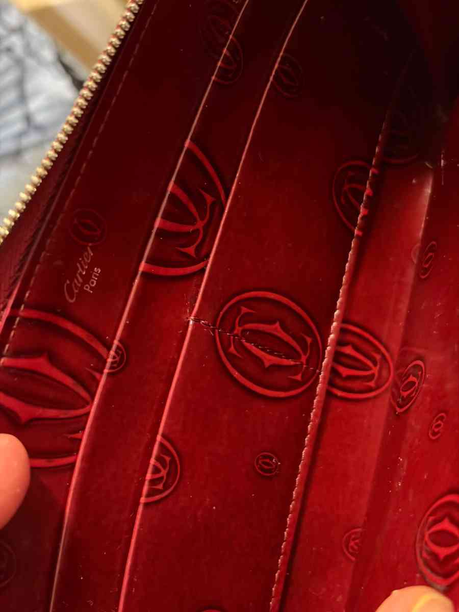 Authentic vintage Cartier long wallet