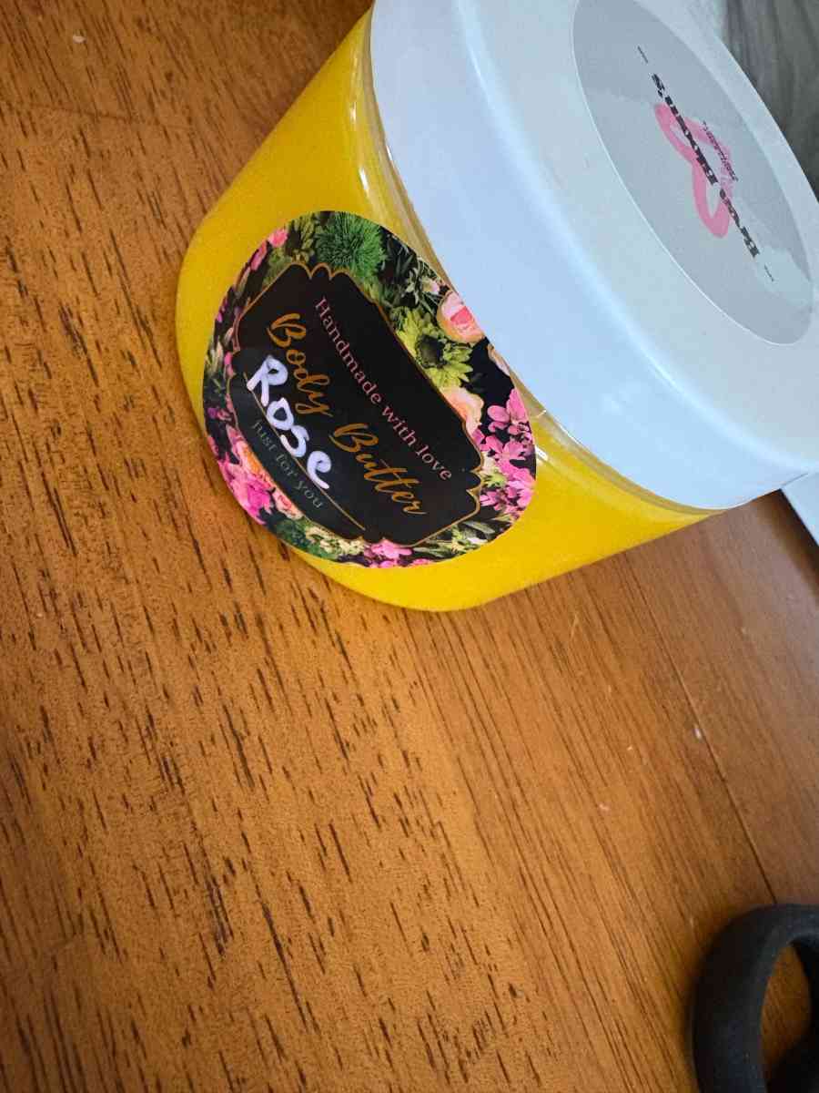 Homemade stretch mark butter