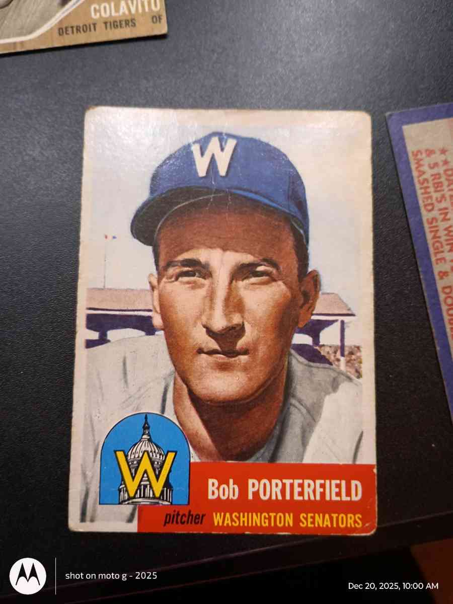 Bob Porterfield card 108
