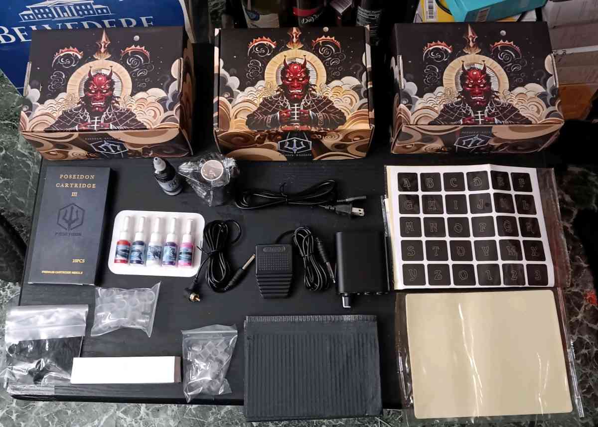 POSEIDON TATTOO BUNDLE KIT