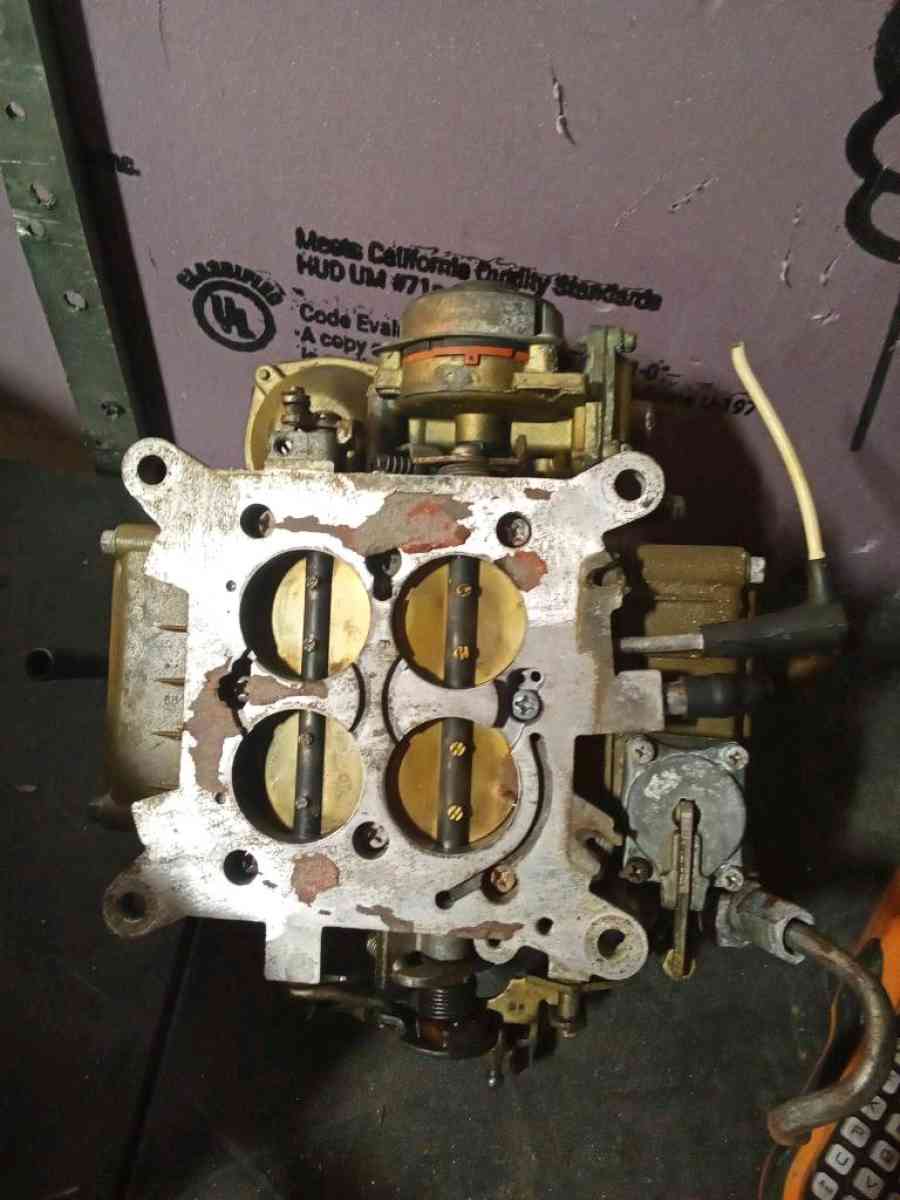 Holley Carburetor 1983