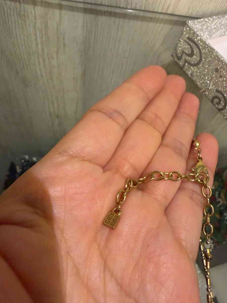Givenchy gold tone necklace