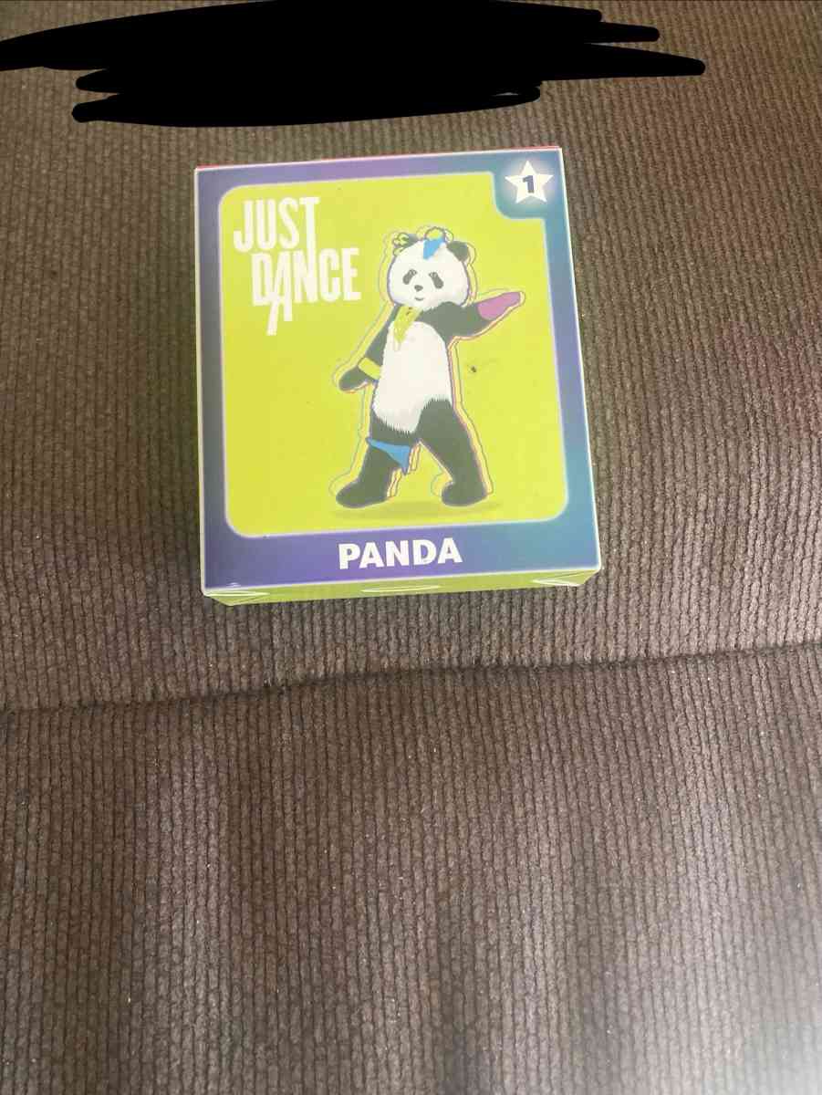 kids happy meal McDonalds panda JUST DANCE toy