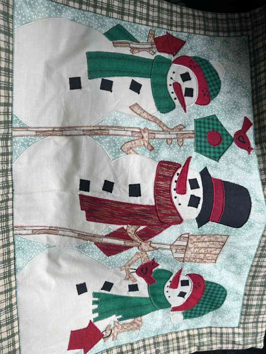 4 vintage Christmas placemats