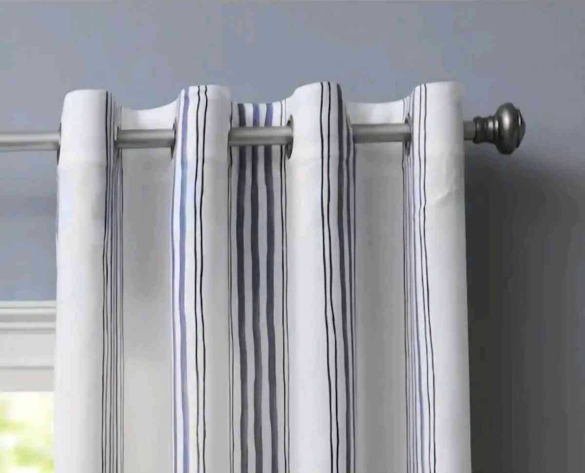 Holderness Light Filtering Curtains Panel Set 4  84 x 54