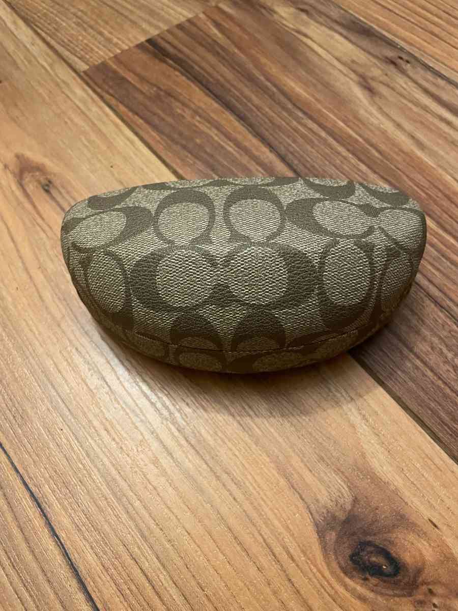 coach eyeglasses case
