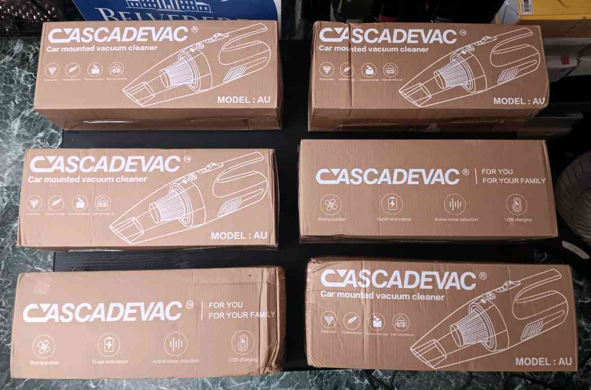 CASCADEVAC CORDLESS VACUUM CLEANERS