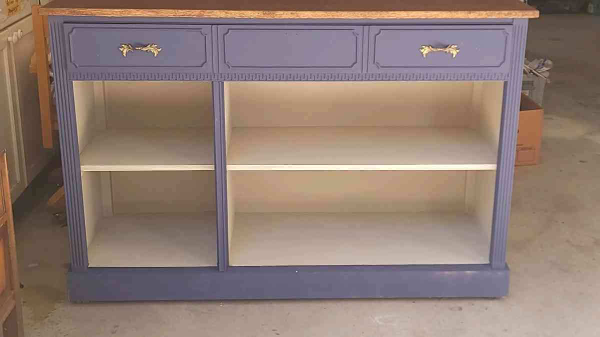 Hand restored open face buffet