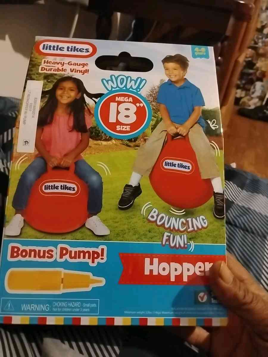 little tykes 18 inch Hopper for ages 4 to 8