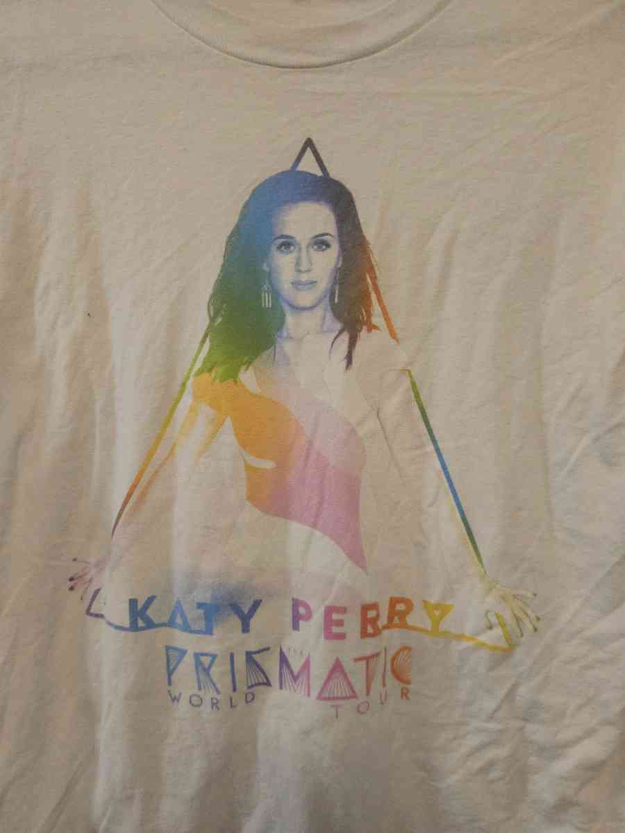 Vtg Katy Perry Prismatic World Tour Tshirt