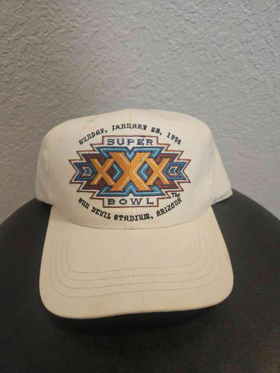 Vtg 90s Superbowl XXX Snapback Hat