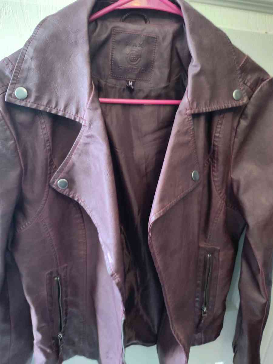 Womens leather jacket