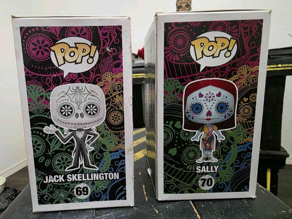 Disney Funko Pop Sally Jack 69 and 70