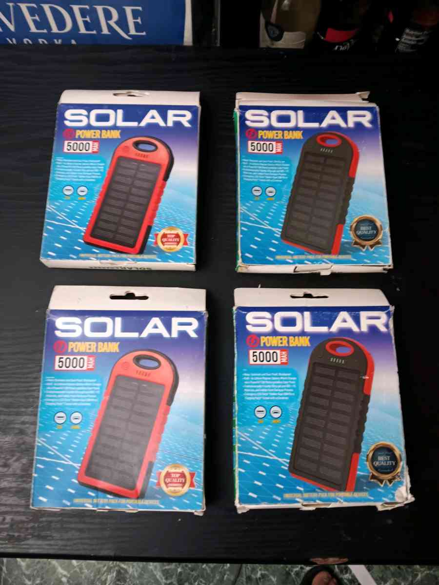 SOLAR POWER BANK 5000MH