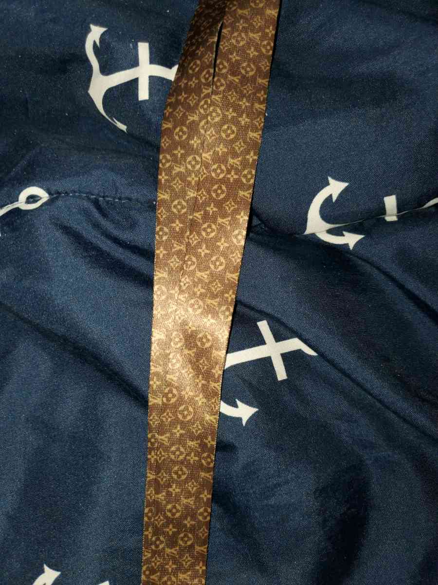 Louis vuitton monogram lanyard ID holder