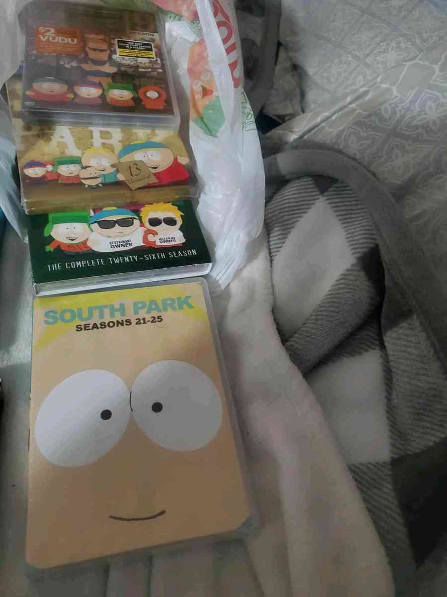 South  Park  1to 26 movies   some  are  now