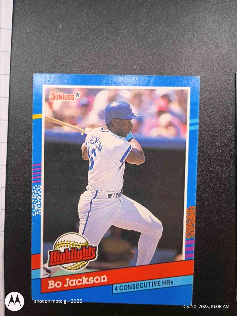 Bo Jackson card BC10