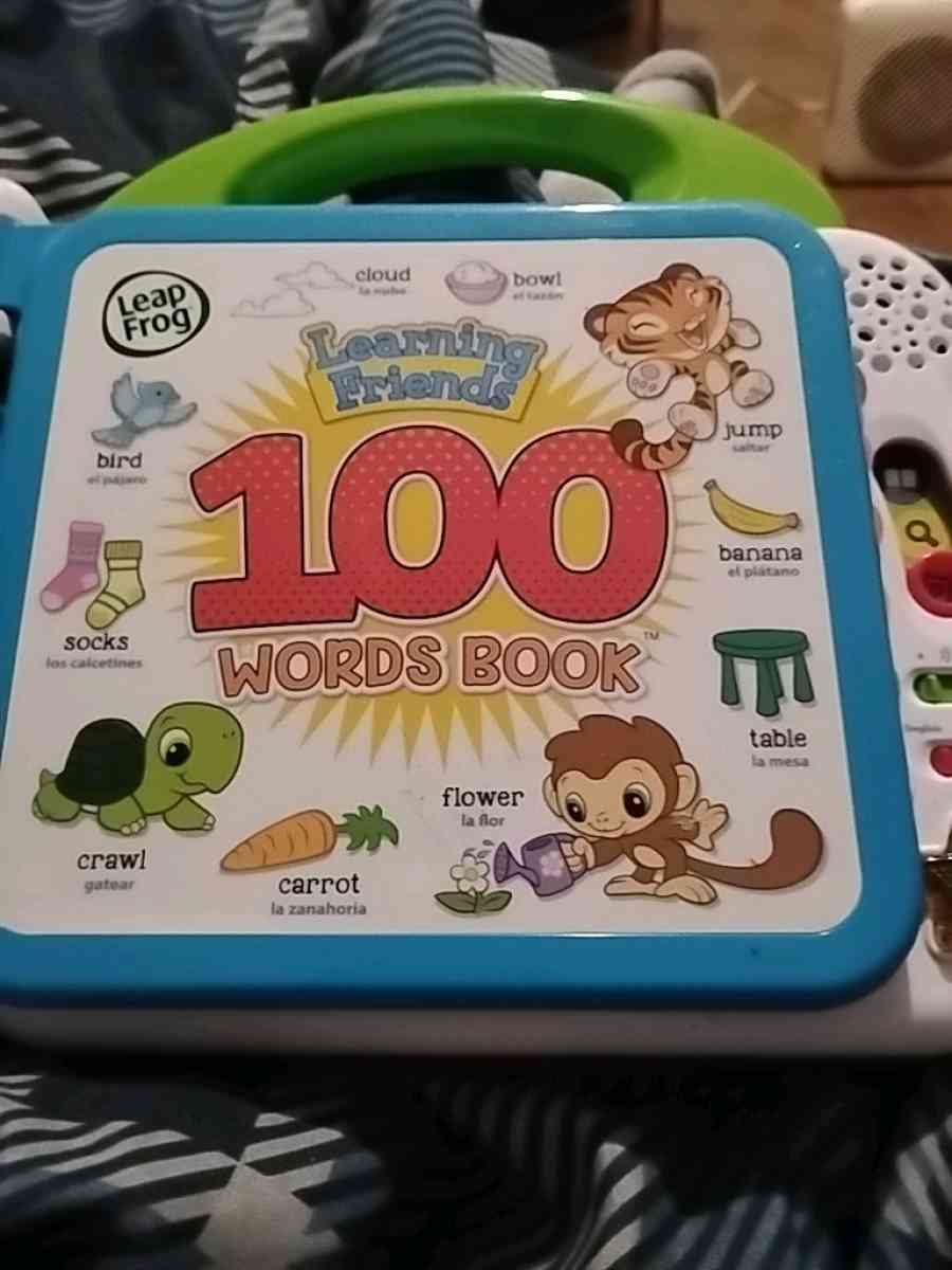 leap frog learning friend 100 word book