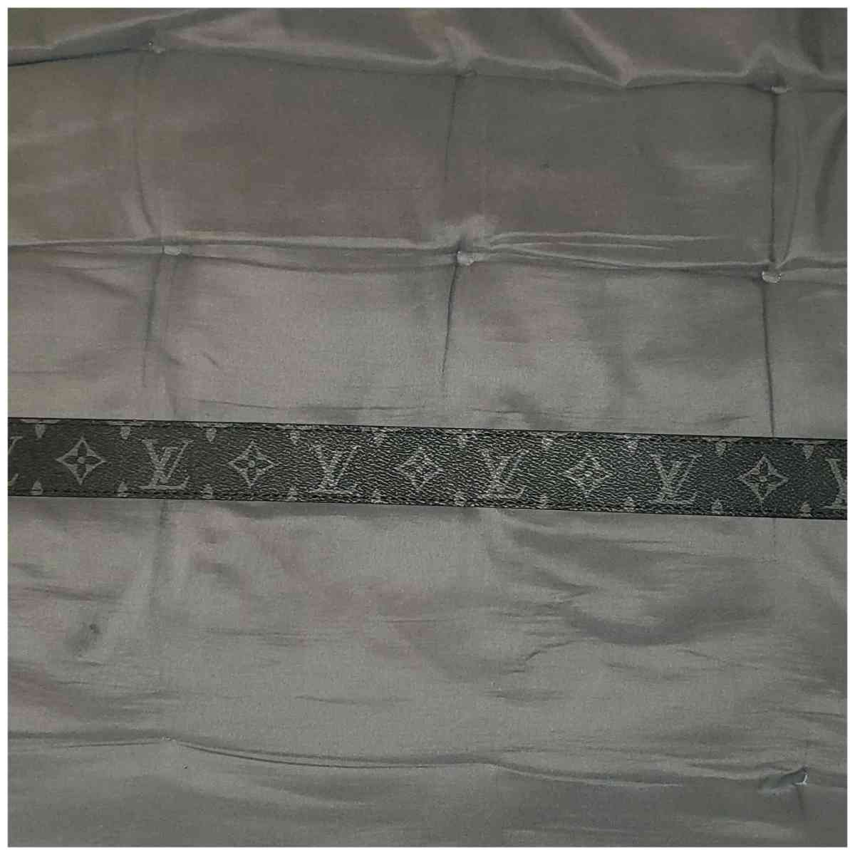 Louis Vuitton Black Leather Belt
