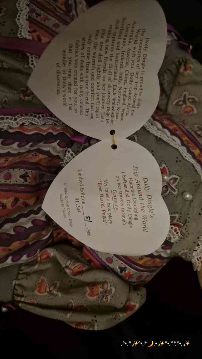 Dolly Dingle Pig Doll Bette Ball Goebel limited edition