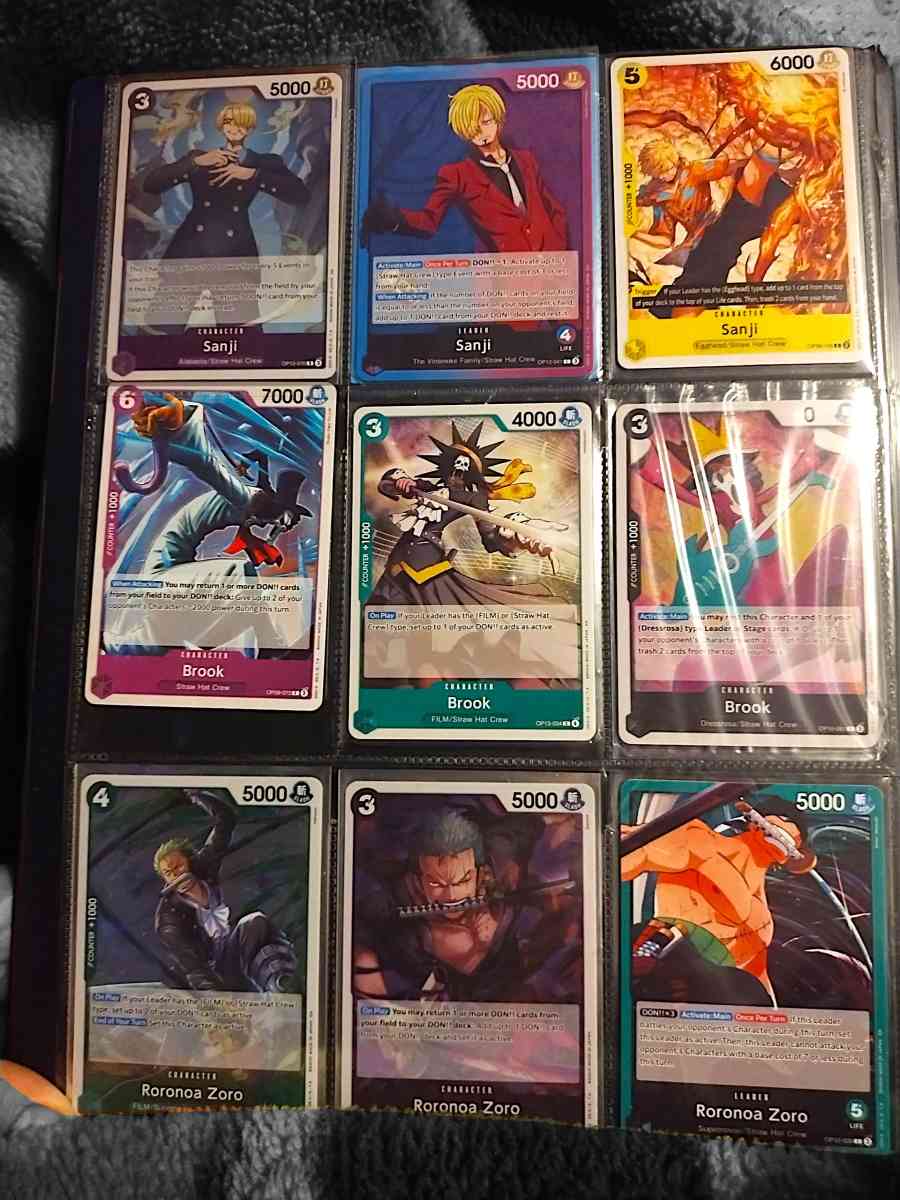 BULK One Piece cards for sale
