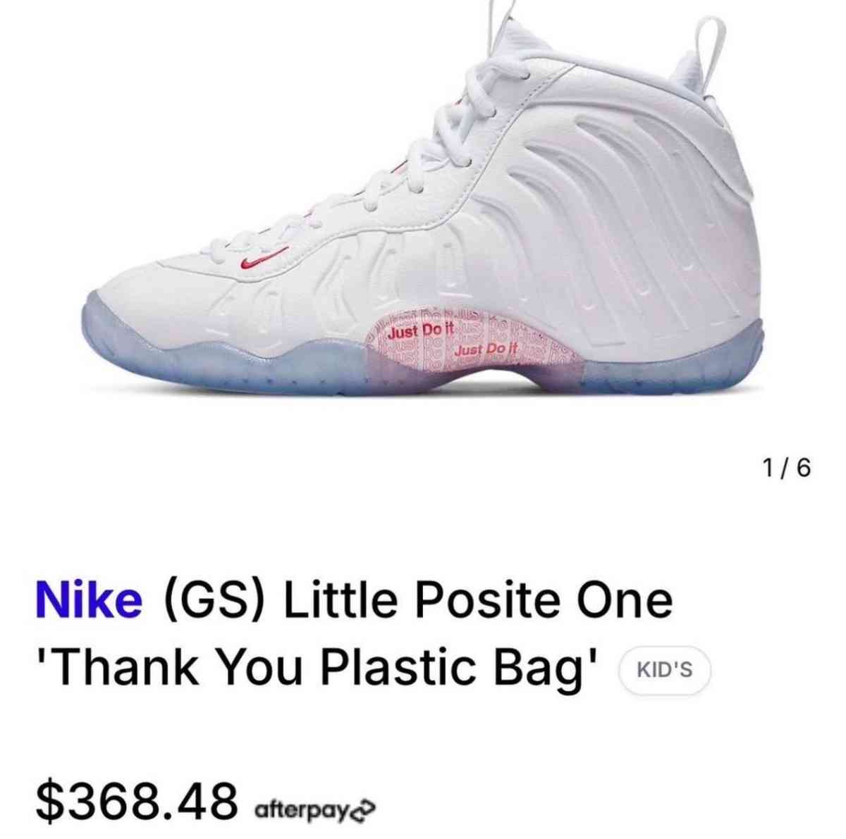 little posite one thank you plastic bag