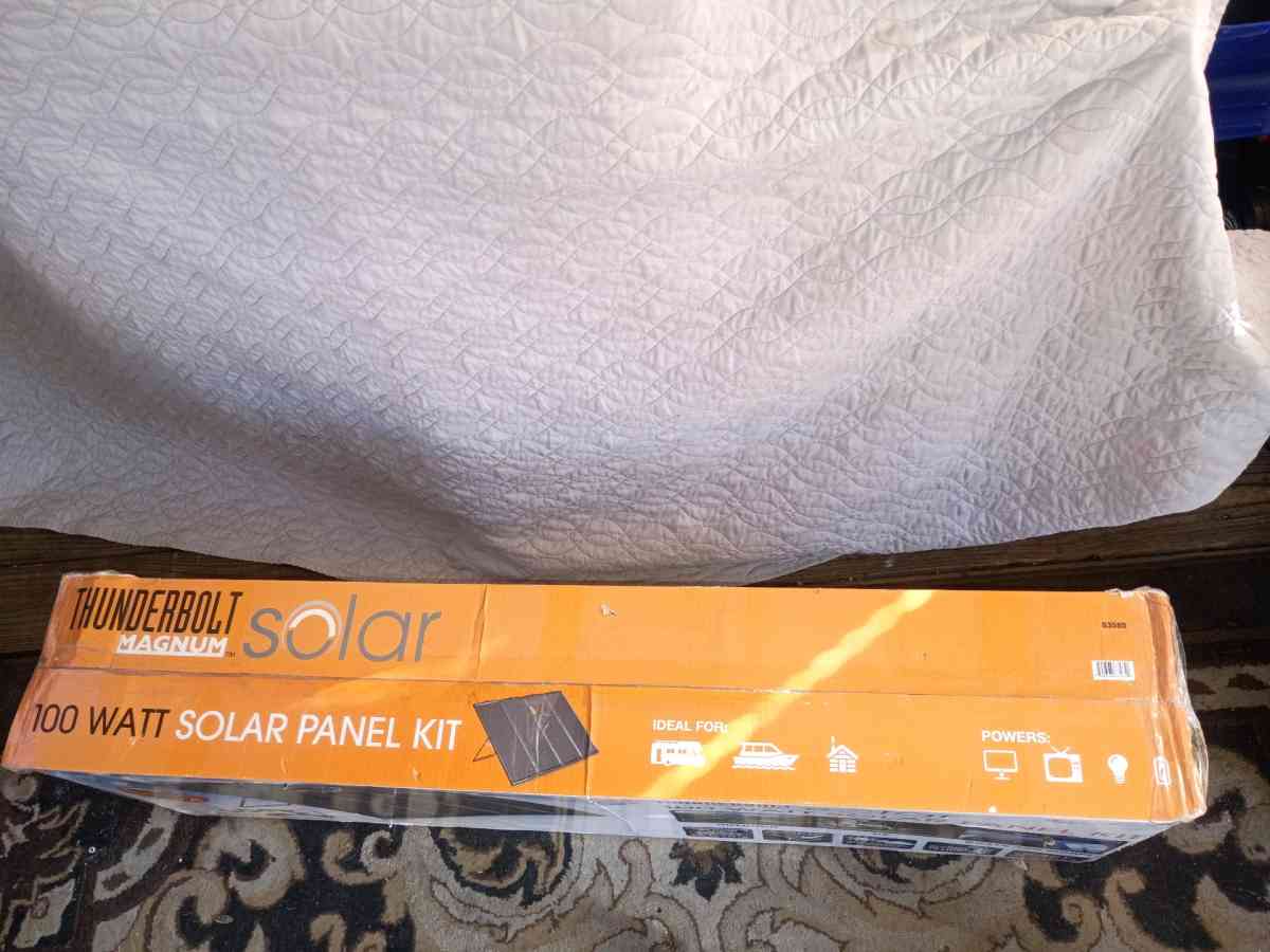thunderbolt Magnum solar panel kit